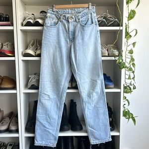 Vintage Ralph Lauren Polo light wash relaxed denim jeans